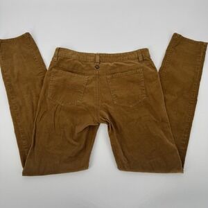 Prana Low Rise Skinny Corduroy Pants Womens 4 Indie Grunge Granola Earthy Boho